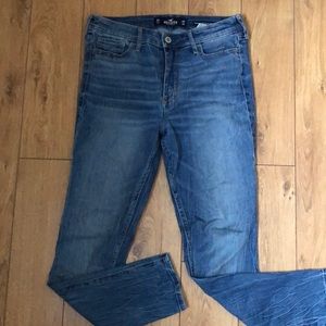 High rise super skinny crop